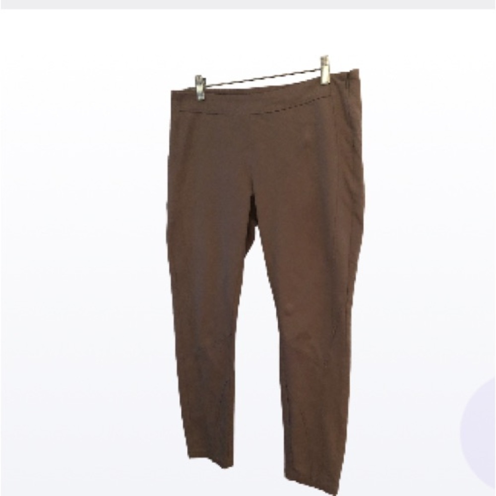 Mid rise Sandwich beige ankle pants 32/27